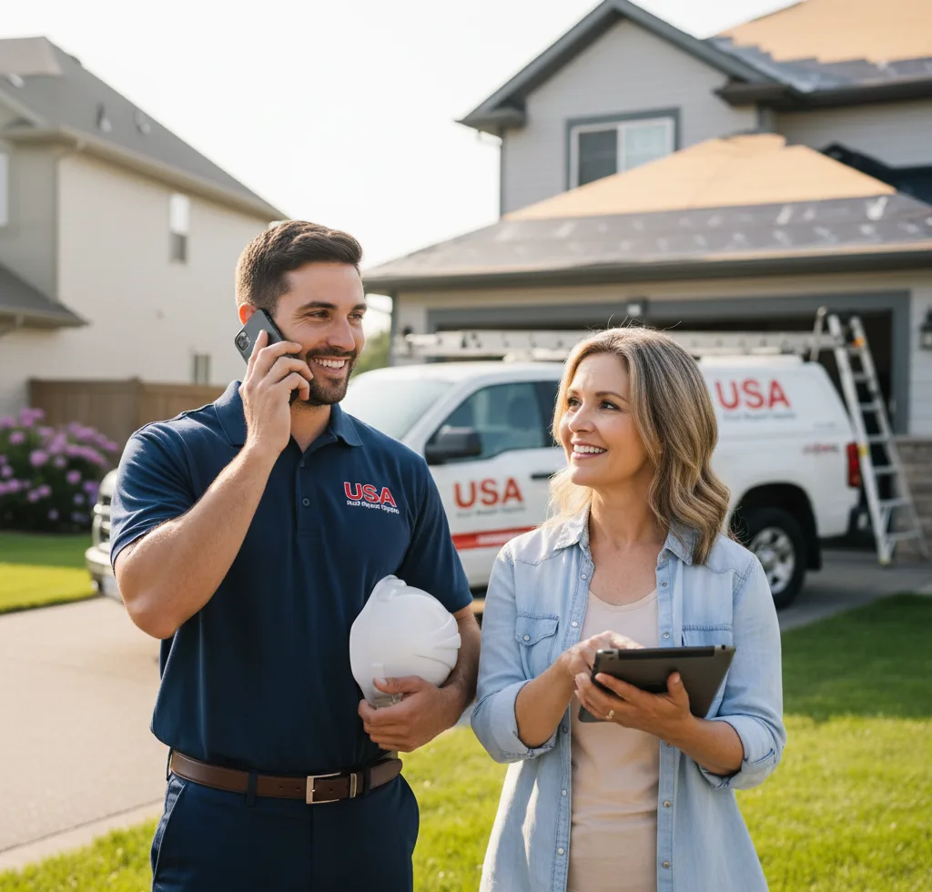 USA Roof Repair Experts customer support in Edgewood